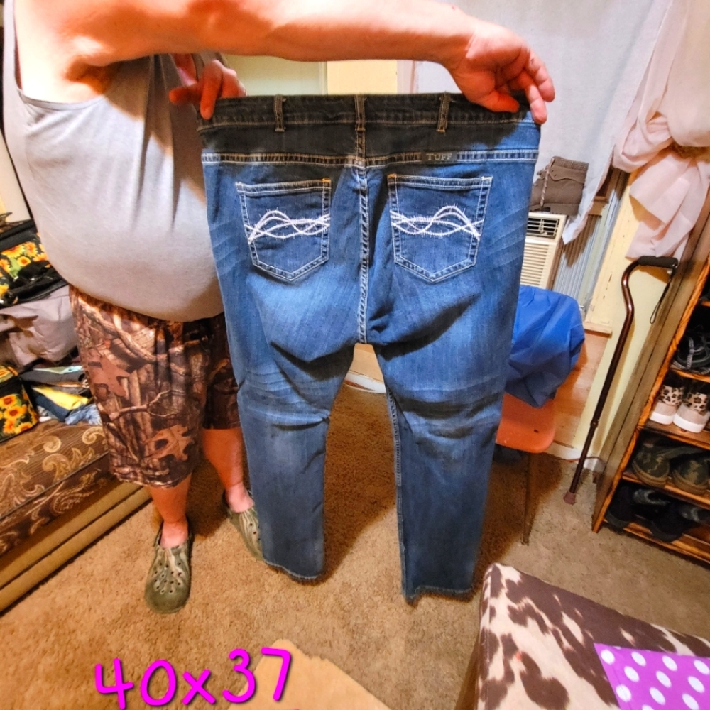 Cowgirl Tuff western jeans  40×37